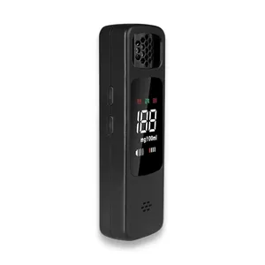 Penjualan Laris Penganalisa Nafas Alkohol Elektronik Digital USB Tester Alkohol Portabel Dapat Diisi Ulang Breathalyzer