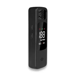 Hot Bán Kỹ Thuật Số Breath Điện Tử Rượu Checker USB Sạc Di Động Rượu Tester Breathalyzer