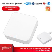 Gateway Tuya Automático para Hogar Inteligente Cableado Zigbee Bluetooth Multimodo con Controlador Remoto Inalámbrico y Software para Soluciones IoT