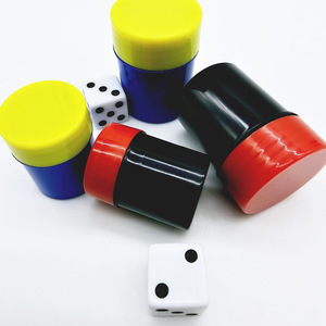 G0450 American-style Clairvoyant Double-Cylinder <b>Dice</b> (Large) - King Magic Magic Props for Festival Performances - Product Image 1