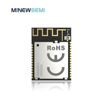 Módulo Bluetooth MinewSemi MS88SFA8 nRF52840 con PA/LNA Integrado, Módulo BLE de Larga Distancia de 600m con Bluetooth Mesh, Opción U.FL, USB