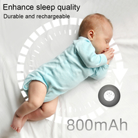Haut-parleur Bluetooth portable mini certifié CE RoHS FCC, machine à bruit blanc, thérapie du sommeil pour bébé, meilleur cadeau moderne, veilleuse