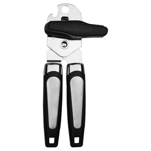 Ouvre-boîte multifonctionnel 3 en 1 en acier inoxydable robuste avec aiguiseur de couteaux, écologique et compatible lave-vaisselle - Product Image 1