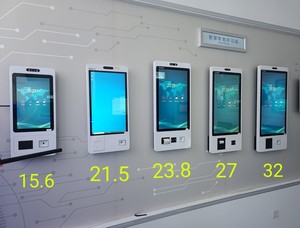 Terminal de <span class=keywords><strong>commande</strong></span> numérique mural 10.1 15.6 21.5 23.8 27 32 pouces à écran tactile Kiosque interactif d'auto-<span class=keywords><strong>commande</strong></span> pour <span class=keywords><strong>restaurant</strong></span> - Product Image 2