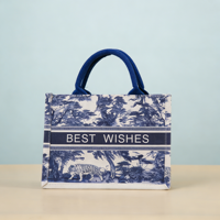 Sacs fourre-tout en toile de coton personnalisés, de luxe, grande capacité, promotionnels, avec impression de logo, pour cadeaux