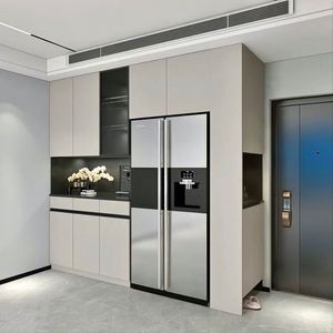 Réfrigérateur de balcon imperméable et résistant à l'humidité, armoire de réfrigérateur intégrée pour balcon familial - Product Image 3
