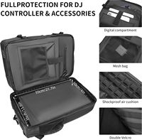 Sac à dos DJ personnalisé de haute qualité pour les concerts en club, étui pour table de mixage DJ compatible avec le contrôleur DJ Pioneer DDJ-SR2, sac à dos de voyage