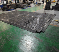 Tapis de construction composites à emboîtement robustes Tapis de sol de chaussée à accès temporaire pour équipement lourd