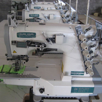 Machine à coudre interlock à grande vitesse Siruba C007 d'occasion à bas prix