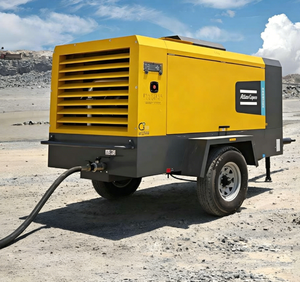 Compressore d'aria a vite portatile raffreddato ad aria con motore diesel Cummins XAS186C 400CFM 7 bar, certificato CE ISO per perforazione e sabbiatura - Product Image 4