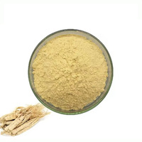 Poudre d'extrait de racine de ginseng naturel pur, soluble dans l'eau, 10:1, poudre de Panax Ginseng