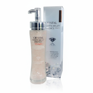 Cosmético Coreano 3W CLINIC CRYSTAL WHITE MILKY, Loción Blanqueadora 150ml, Cuidado Facial, K-beauty - Product Image 2