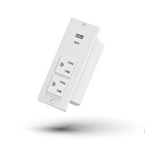 Lõm điện dải hội nghị ổ cắm với <span class=keywords><strong>2</strong></span> * AC phích cắm <span class=keywords><strong>2</strong></span> * <span class=keywords><strong>USB</strong></span>-A 1 * <span class=keywords><strong>USB</strong></span>-C cổng bàn ổ cắm điện ổ cắm cho bảng phụ cuối bảng - Product Image 5