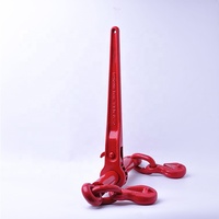 Kit de Cadena de Remolque de 3/8\" G70 de 20' con Tensor de Trinquete y Gancho para Camión