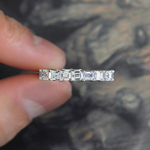 Anello Minimalista Quadrato, Accessorio Semplice Impilabile per Dito, Gioiello di Moda Quotidiana per Donne - Product Image 2