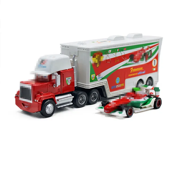 Modeller için konteyner kamyon Mini arabalar yüksek simülasyon araba modeli neredeyse gerçek atalet çocuklar için oyuncak araba