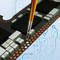 BR IC-08A Terminal de soldadura de reparación puntual rápida, sin residuos, para soldadura de puente de cables y reparación puntual de placas de soldadura de teléfonos