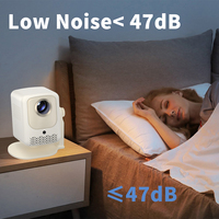 Proyektor Mini portabel 4K Home Theater cerdas Android WIFI, proyektor Full Hd luar ruangan kendali jarak jauh LED proyektor dapat diatur