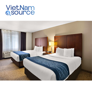 Diseño Moderno Elegante Comfort Inn Proyecto Comercial Madera Hotel Dormitorio Conjuntos Completo OEM ODM Hotel Apartamento Villa - Product Image 3