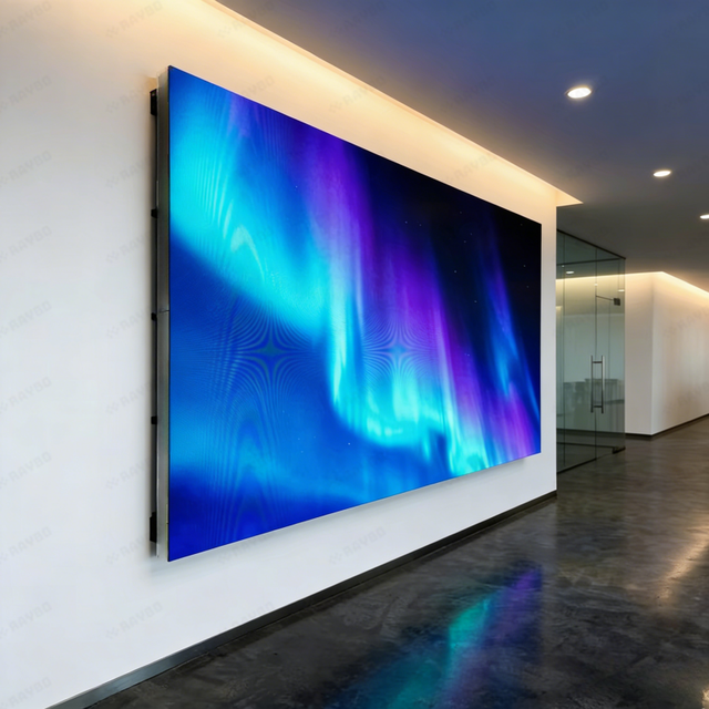 RAYBO Fine Pitch P0.93 Mini COB LED Display 7680Hz Ultra-High Refresh Rate Professional LED Video Wall for Corporate Culture