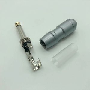 Coque en cuivre de haute qualité grand 2 cœurs TS 6.35mm <span class=keywords><strong>Jack</strong></span> Mono Microphone <span class=keywords><strong>prise</strong></span> 6.3mm Console de mixage connecteur Audio - Product Image 3