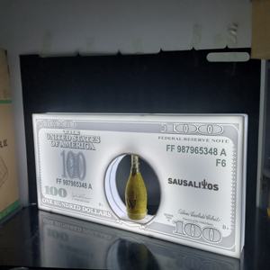 Presentador de botella VIP personalizado Glorifier Grey Goose recargable RGB LED soporte de vino plegable para publicidad - Product Image 6