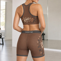 Caleçons et boxers pour hommes personnalisés OEM avec motif cœur, respirants, doux, à jambe longue, anti-frottement, sous-vêtements pour couples