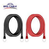 4AWG 2AWG 25mm ² 50mm ² 100% cuivre 12V 48V chargeur solaire automobile mainteneur batterie au lithium borne de câble
