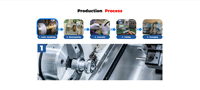 Connecteur coaxial RF mâle SMA à 4 trous avec bride pour panneau, convertisseur en cuivre conforme RoHS, en stock – Approvisionnement direct usine
