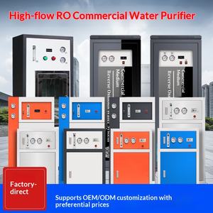 Purificador de Agua Comercial de Ósmosis Inversa con Filtración de 5 Etapas, Acero Inoxidable, Bebida Directa, Rica en Hidrógeno, Gran <span class=keywords><strong>Flujo</strong></span> - Product Image 2