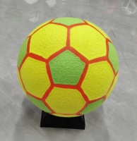 Ballon de football lumineux personnalisé en feutre avec lumières LED RGB rechargeables, idéal pour l'entraînement et les cadeaux de club