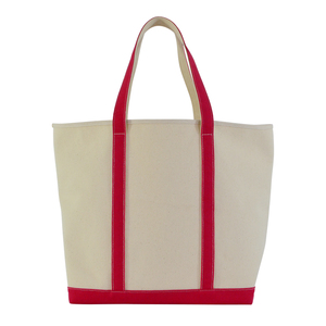 Sac fourre-tout en toile de coton 16OZ, grand format, personnalisable, réutilisable, portable, couleur naturelle, imprimé sérigraphié, vente en gros, qualité supérieure - Product Image 1