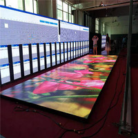 Écran LED interactif 3D couleur pleine profondeur 16 bits 16:9 pour piste de danse extérieure, centre commercial P2.5 SDK OEM 3 ans IP43