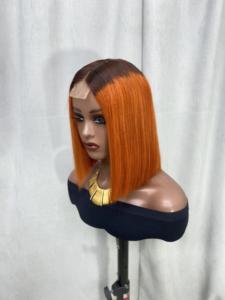 <span class=keywords><strong>Cheveux</strong></span> vierges alignés sur cuticules Perruque Bob droite à double tirage avec fermeture 2*6 Kim Perruques Lace Front de <span class=keywords><strong>cheveux</strong></span> humains 100% <span class=keywords><strong>pour</strong></span> femmes noires - Product Image 6