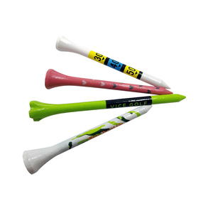 Tees de golf en bois 2-1/8" 3-1/4" 2-3/4" 4" en vrac, Tees de golf en bambou écologique de haute qualité OEM, Accessoire de golf en bois, Vente en gros - Product Image 2