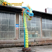 Mon monstre magique Dino Tête de dragon animée grandeur nature