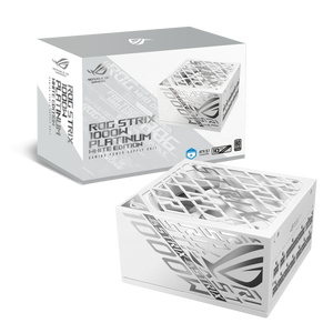 Nouvelle alimentation PC STRIX 1000W Platinum White 80+ GaN pour ordinateur de bureau, alimentation à découpage 12V pour PC de jeu - Product Image 1