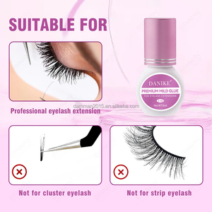DANIKE NO.5高级温和胶水3-4s干燥适合初学者长期持续6-7周温和粘合敏感眼睛睫毛延伸 - Product Image 6
