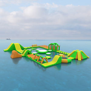 Taman Air Tiup Taman Hiburan Kustom Floating Aqua <span class=keywords><strong>Park</strong></span> Game <span class=keywords><strong>Guangzhou</strong></span> Taman Air Tiup - Product Image 6