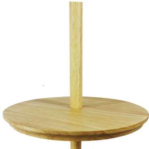 Lampade in legno Lampe au sol <span class=keywords><strong>Wood</strong></span> Nature decora l'illuminazione del pavimento della casa Base in legno lampada da terra TC paralume in tessuto illuminazione del soggiorno - Product Image 2