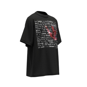 Camiseta de Verano, Nueva Colección, Estilo Urbano Americano, Hip-Hop, Marca de Moda, Diseño Creativo con Serigrafía, 100% Algodón para Hombre - Product Image 5