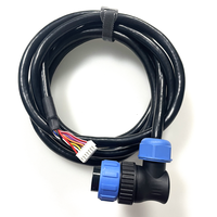 Fil personnalisé mâle femelle Weipu angle droit en plastique SP11 SP13 SP17 SP21 SP29 IP68 SP connecteur étanche
