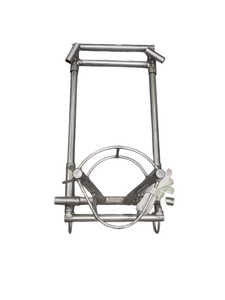 Support de fixation de tête en acier inoxydable <span class=keywords><strong>pour</strong></span> moutons et chèvres, <span class=keywords><strong>pour</strong></span> soins vétérinaires et tonte - Product Image 4