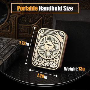 Three-Body <b>Pop</b> Coin Poker AK <b>Push</b> Card PPB Durable Metal Decompression Toy for Hand Pushing Coins Fidget Spinners Product - Product Image 2