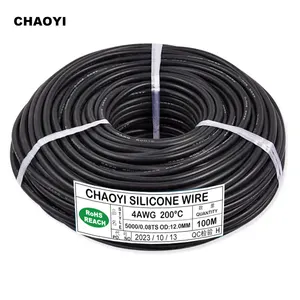 Free Sample Flexible RC Silicone Wire 2 4 6 8 10 12 14 16 18 20 22 26 28AWG Tinned Copper Ultra Soft Silicon Rubber Wire Cable