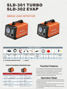 Detector de Fugas de Humo SLD-302 (EVAP), Herramienta Multifunción para Autos - Product Image 6