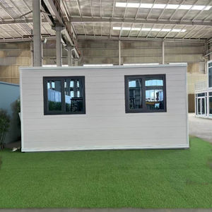 ห้องโดยสารเล็กสีเขียวแพ็คแบนแบบแยกส่วนสำเร็จรูป20FT บ้านสไตล์โมเดิร์นแบบแยกส่วน - Product Image 1