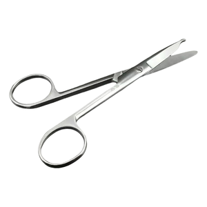 Bệnh Viện Phẫu Thuật sử dụng xách tay thép không gỉ độ sắc nét răng cưa forceps <span class=keywords><strong>Sharp</strong></span> khâu loại bỏ 14cm cong khâu kéo - Product Image 1