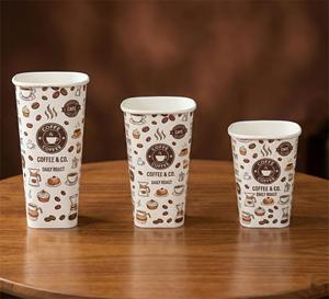 Square Bottom Paper Coffee <b>Cup</b> <b>Disposable</b> Takeaway <b>Cup</b> for Hot Drink Cafe Packaging Vaso Gobelet Becher - Product Image 2