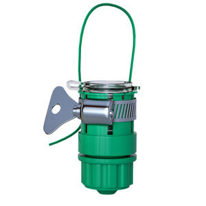 Green Dual Purpose Faucet <b>Connector</b> 4 6 Point Plastic <b>Quick</b> Coupling Lock Tube Water Pipe Hose <b>Connector</b> For Garden Use - Product Image 4